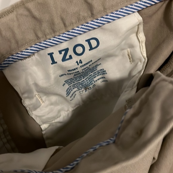 Boys, size 14 IZOD khakis. Gently used. - Picture 3 of 3
